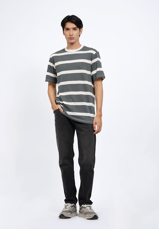 Short Sleeve Stripes T-Shirt