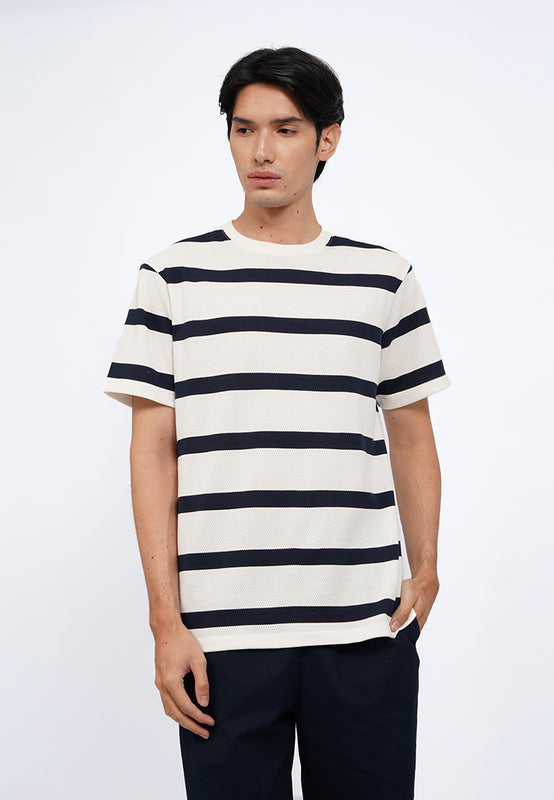 Short Sleeve Stripes T-Shirt