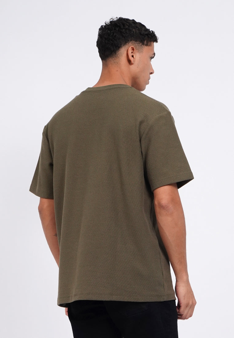 Short Sleeve Textured T-Shirt