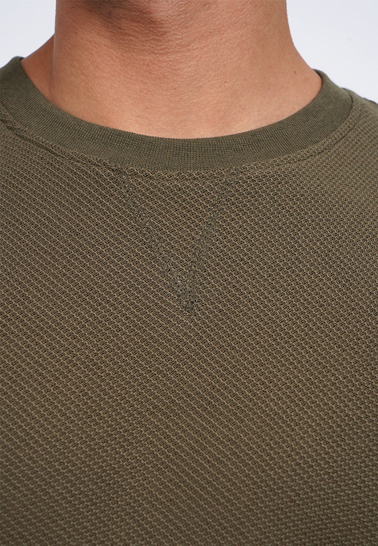 Short Sleeve Textured T-Shirt