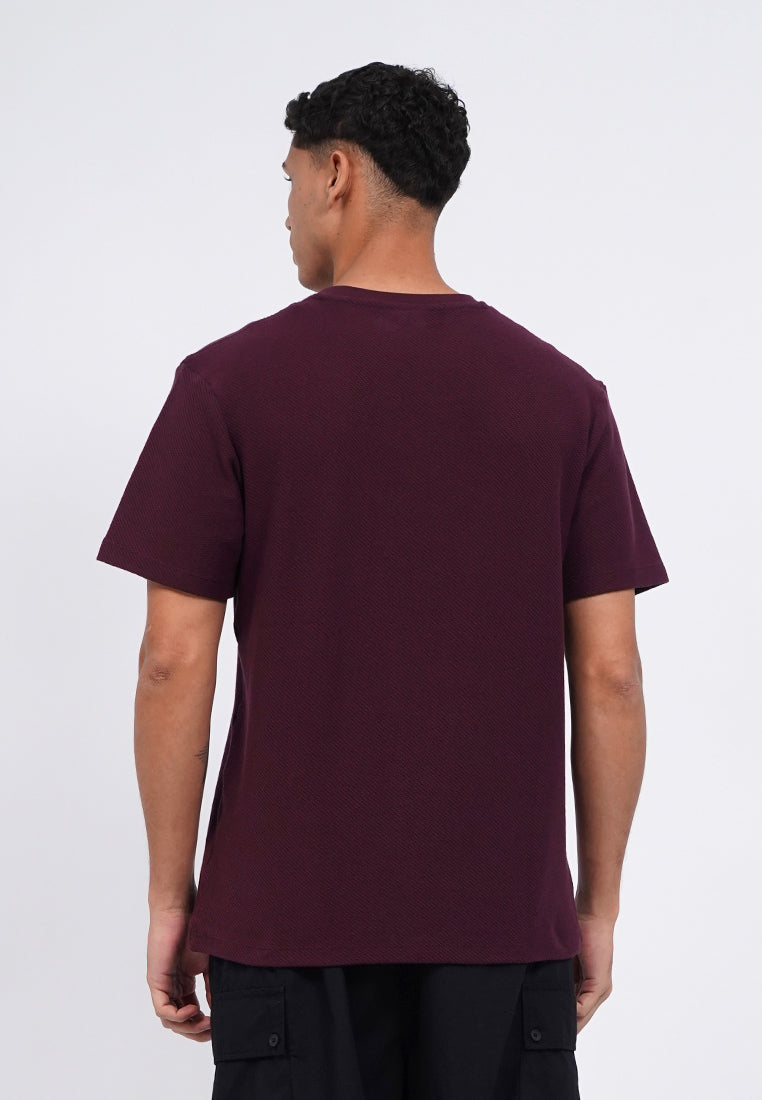 Short Sleeve Textured T-Shirt