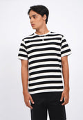 Slim Fit Short Sleeve Stripes T-Shirt