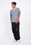 Slim Fit Short Sleeve Stripes T-Shirt