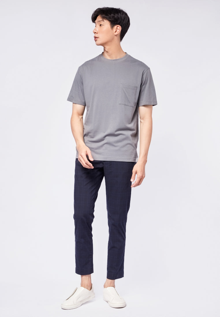 Short Sleeve T-shirt with Pocket Details