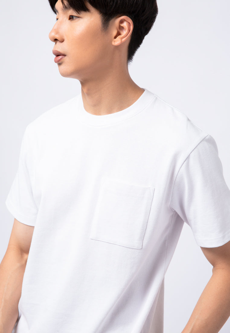 Short Sleeve T-shirt with Square Pocket