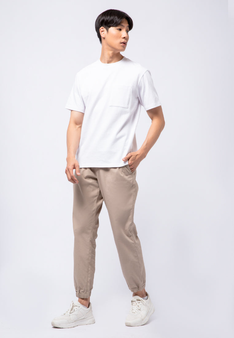 Short Sleeve T-shirt with Square Pocket