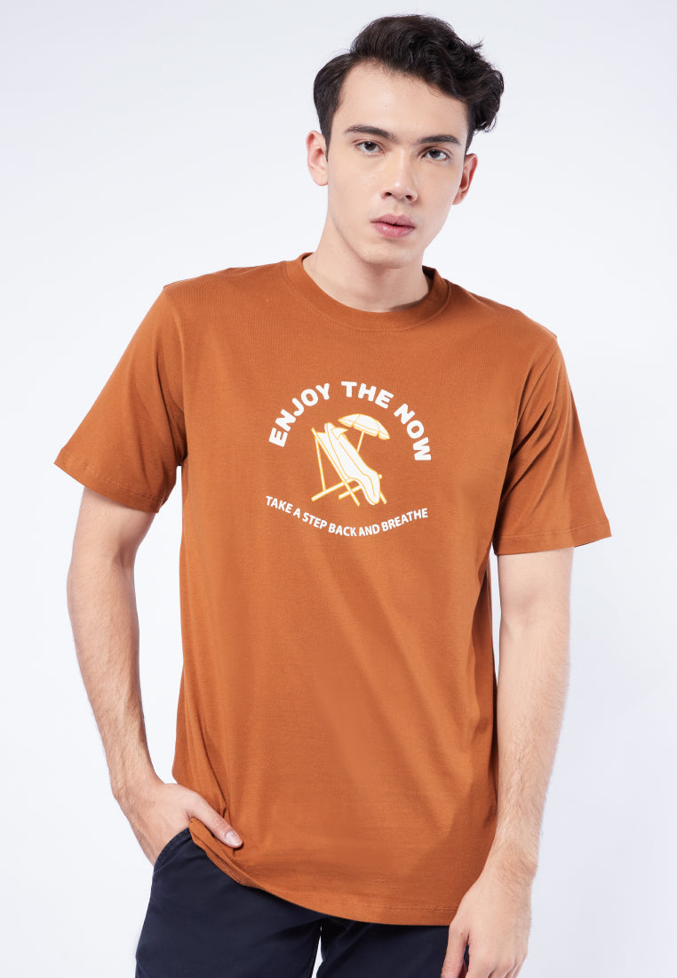 Round Neck Graphic T-Shirt
