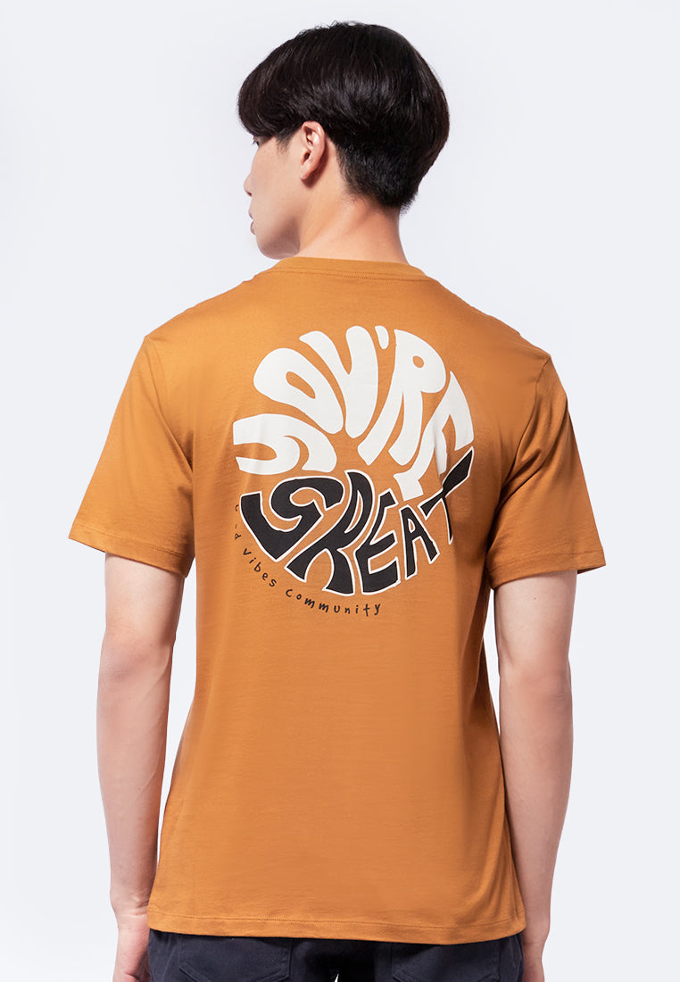 Round Neck graphic T-Shirt