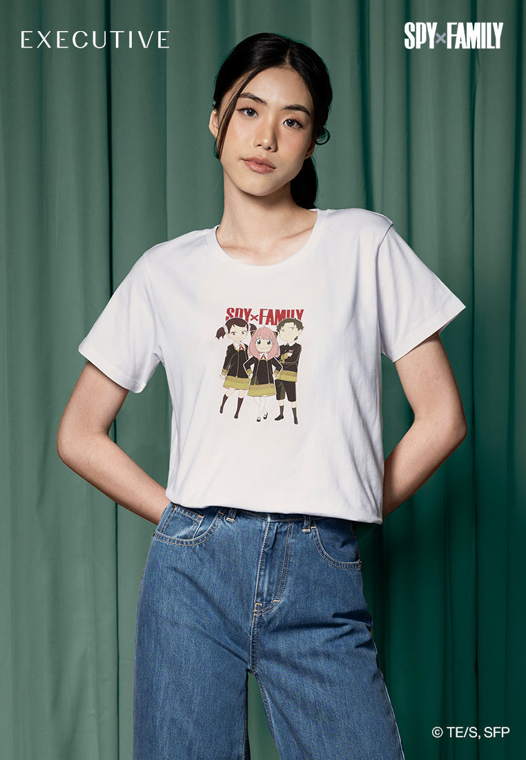 Spy X Family Executive The Forgers White T-Shirt