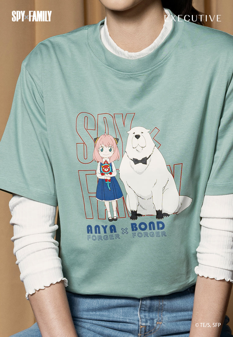 Spy X Family Executive Anya Forger & Bond Forger T-Shirt