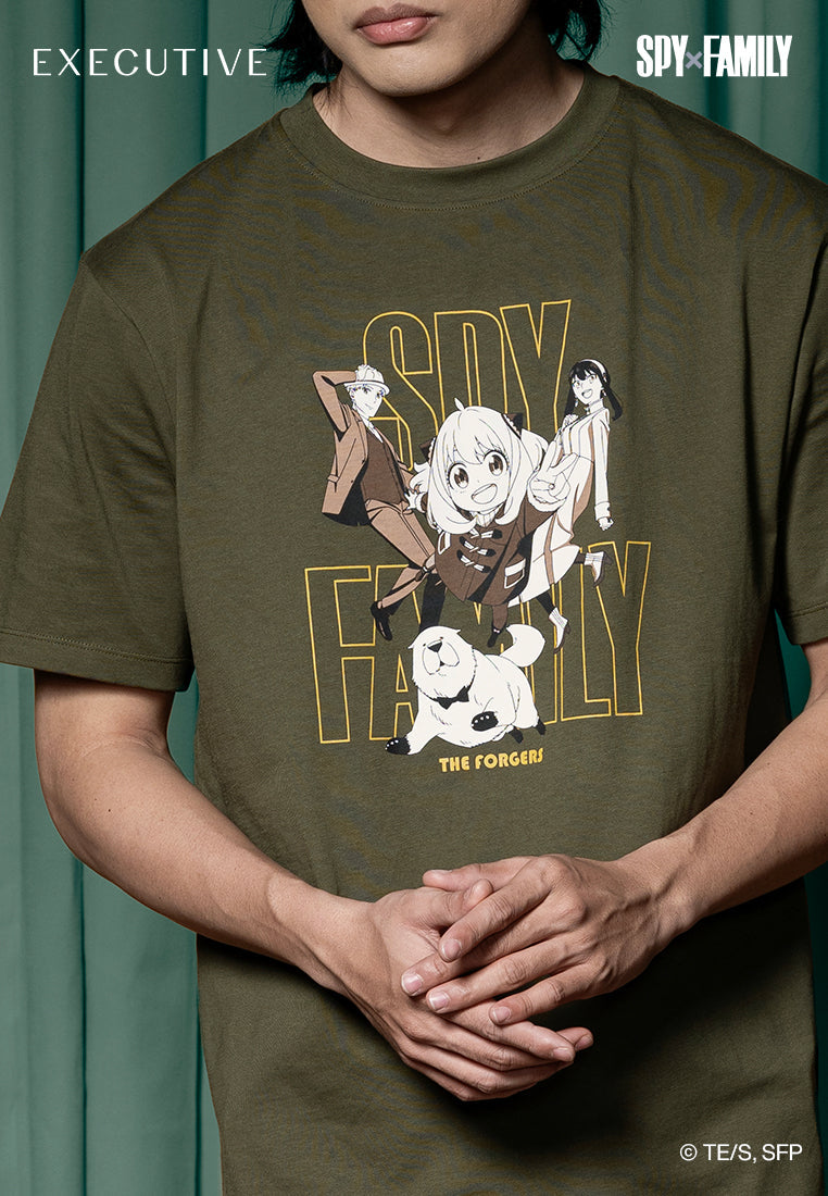 Spy X Family Executive The Forgers Olive T-Shirt