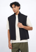High Collar Knit Vest