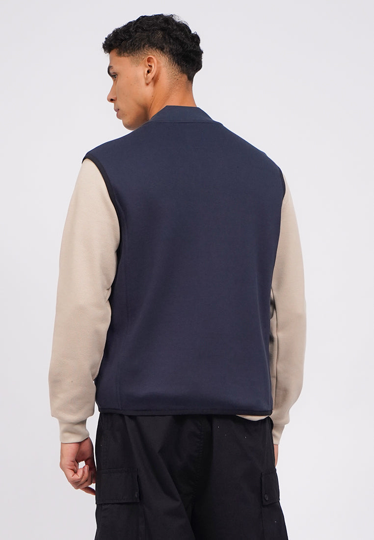 Knit Vest with Side Pocket