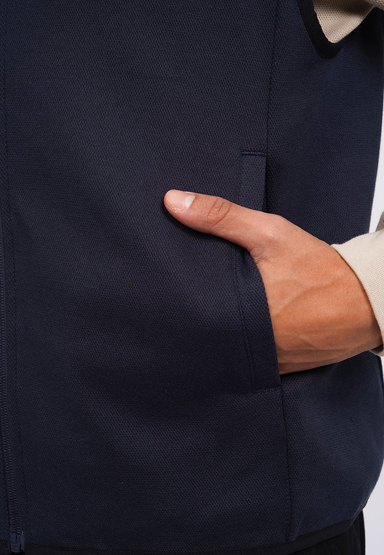Knit Vest with Side Pocket