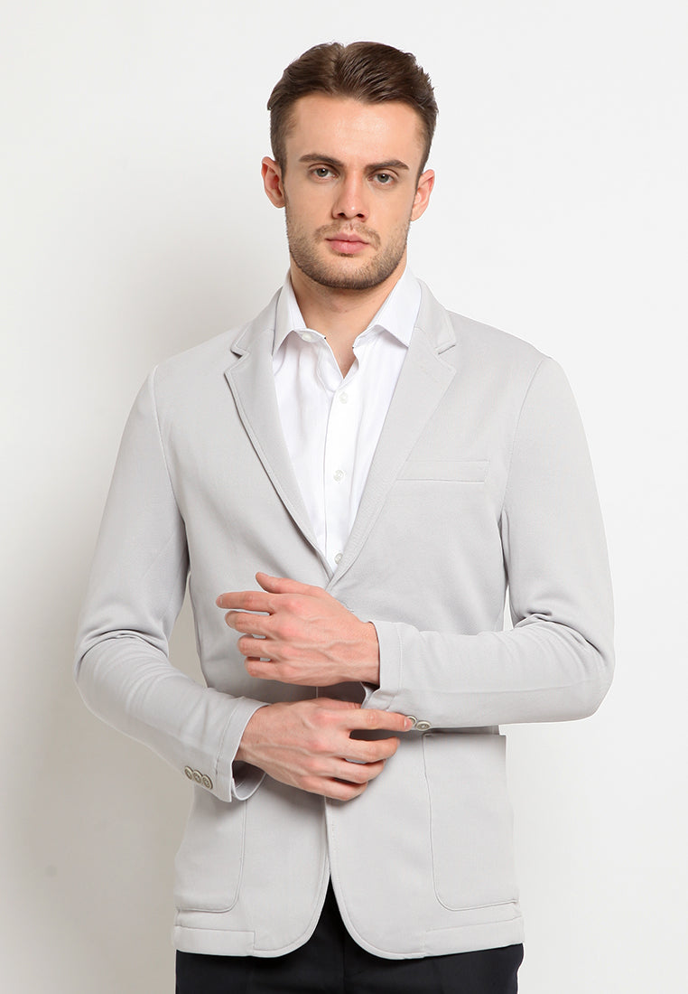 Knit Pique Blazer
