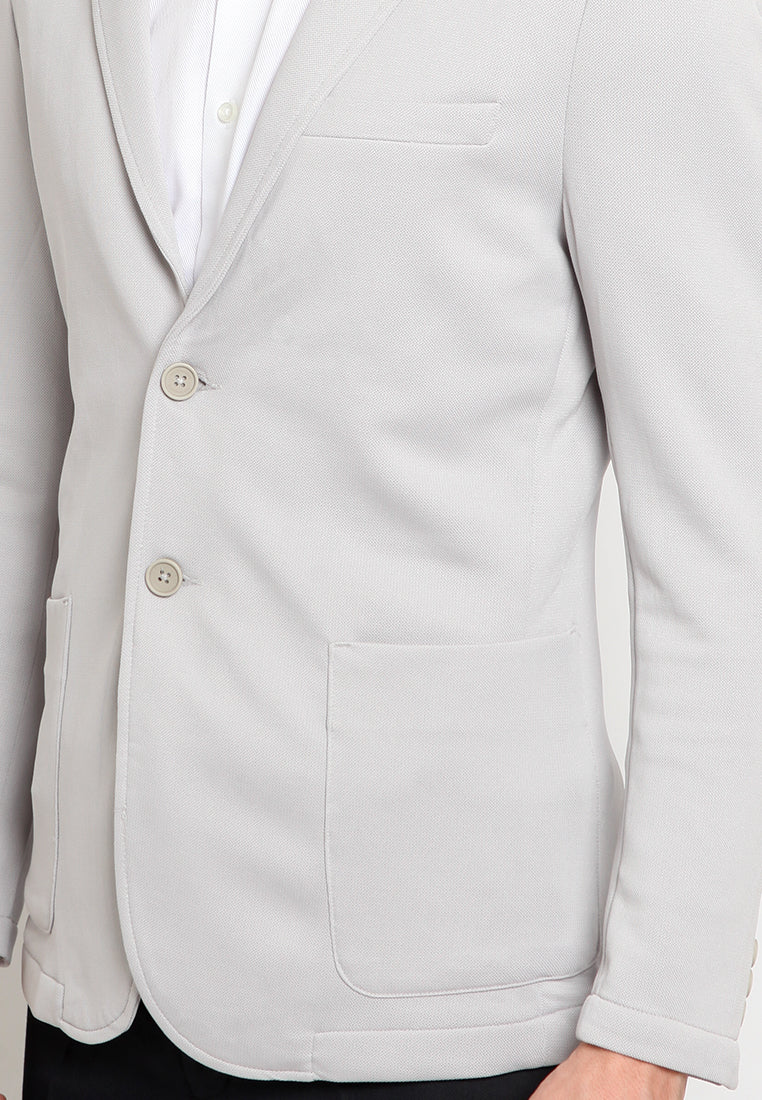 Knit Pique Blazer