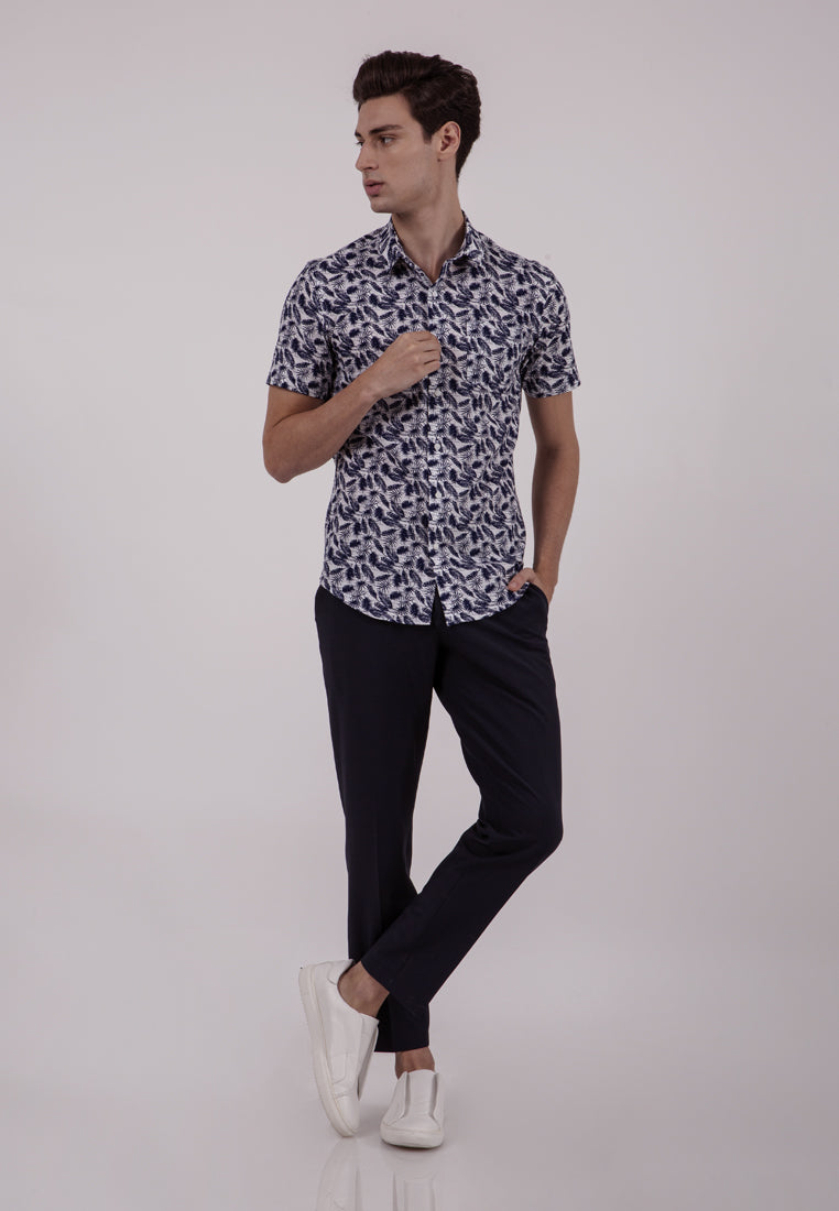 Printed Waves Shirt