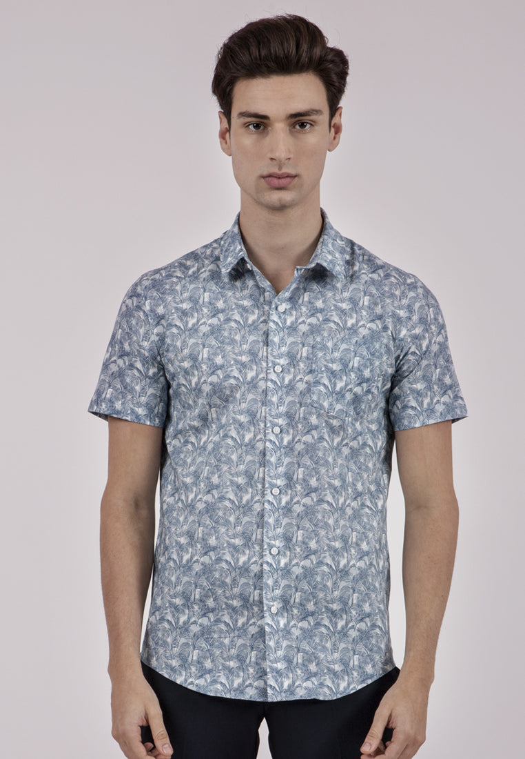 Printed Waves Shirt
