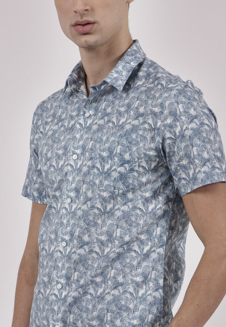 Printed Waves Shirt