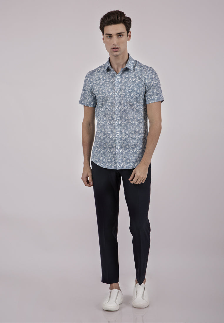 Printed Waves Shirt