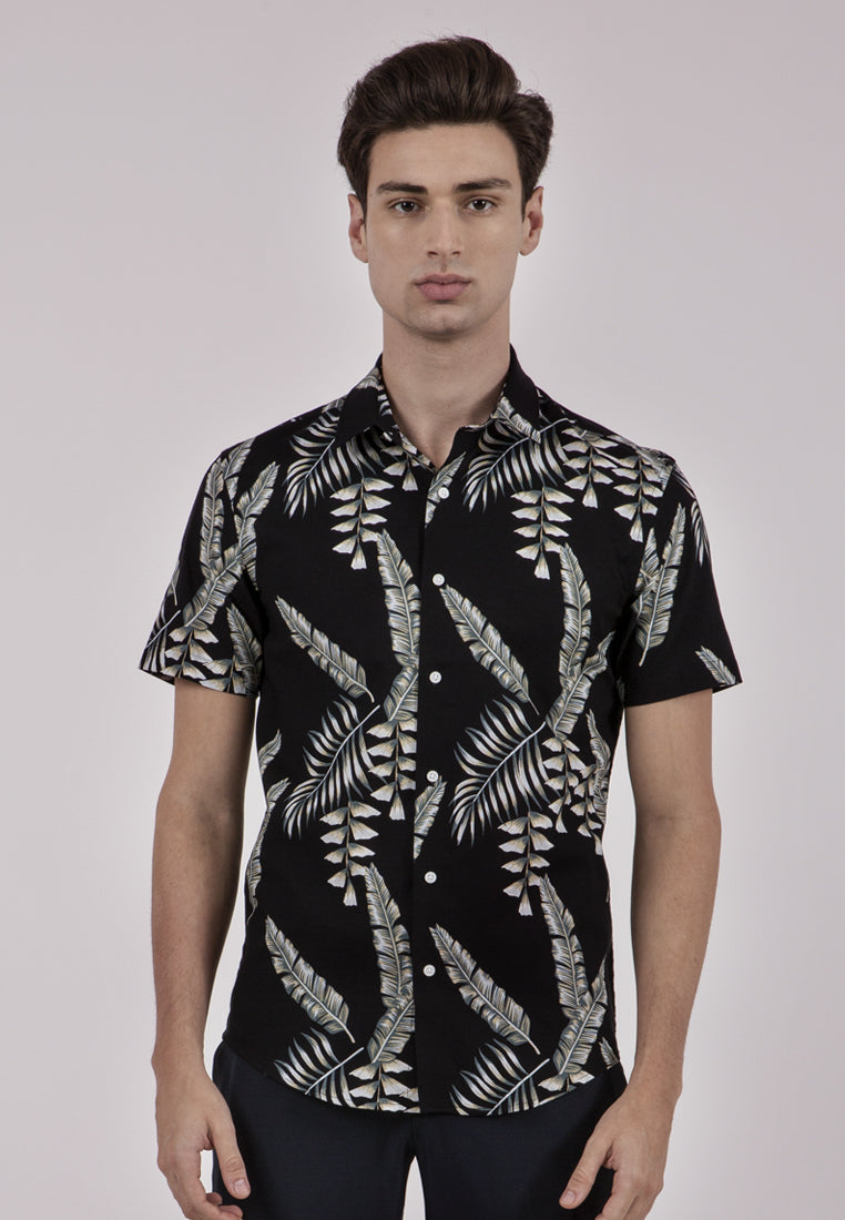 Printed Waves Shirt