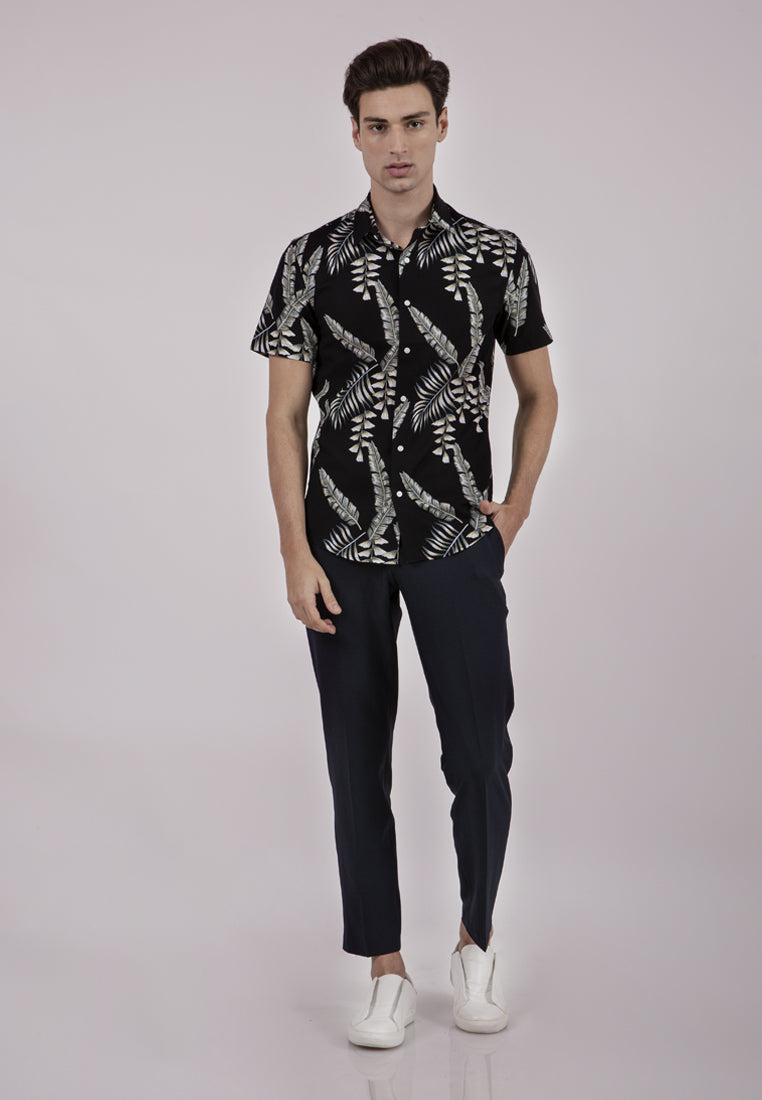Printed Waves Shirt
