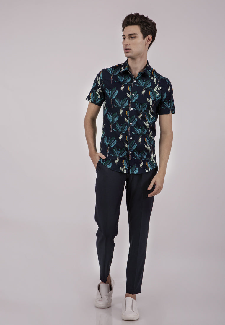Printed Waves Shirt