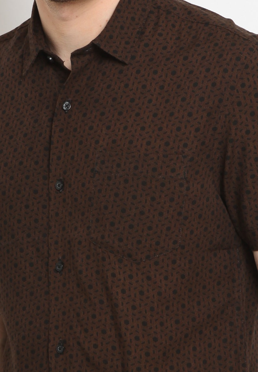 Printed Short Sleeve Shirt
