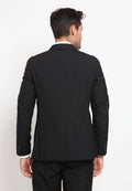 Slim Fit Suit Black
