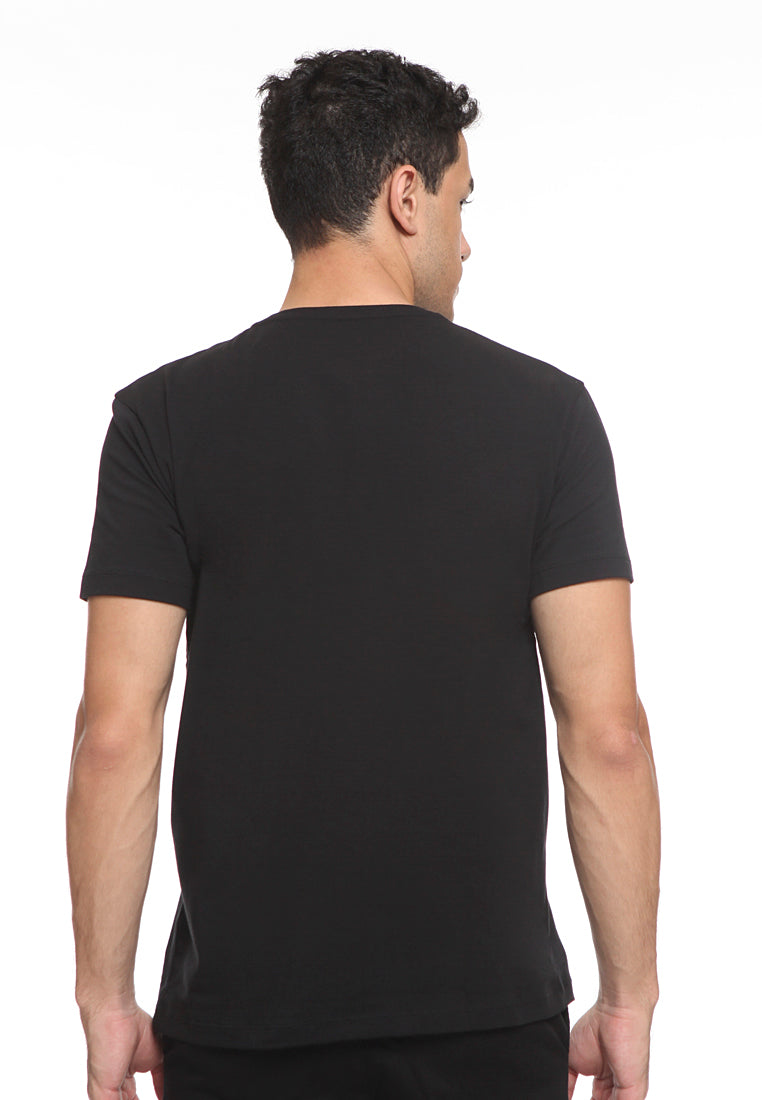 Basic Plain T-Shirt Black