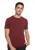 Basic Plain T-Shirt Burgundy