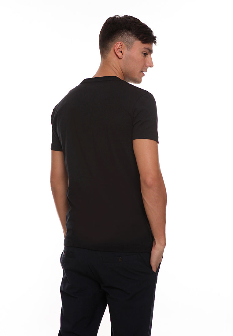 Basic V-Neck T-Shirt Black