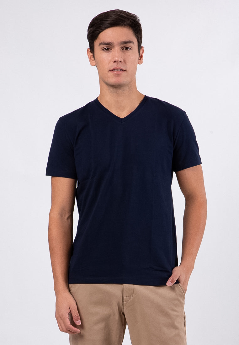 V Neck Tshirt Navy