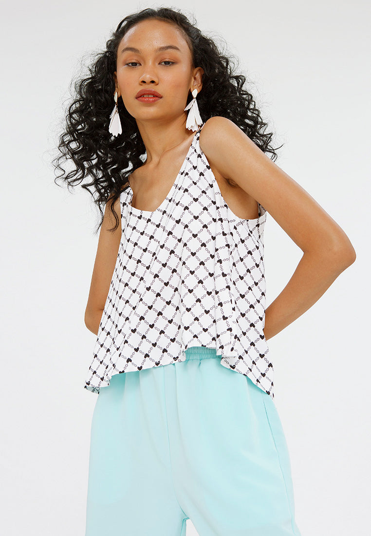 All Over Print Crop Tank