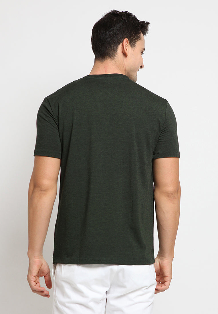 short sleeve pinstripe tee