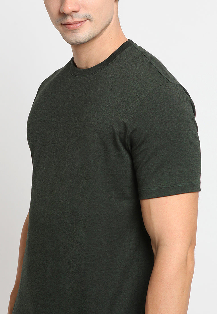 short sleeve pinstripe tee