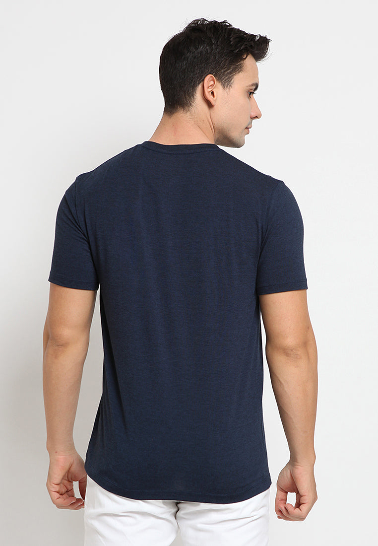 short sleeve pinstripe tee