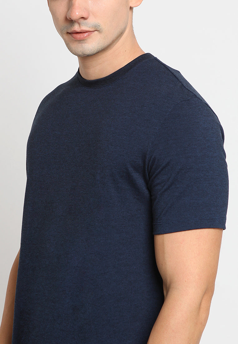short sleeve pinstripe tee