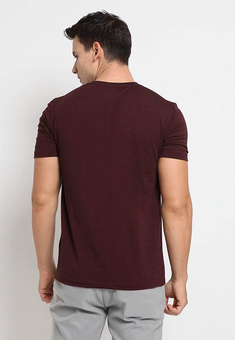 short sleeve pinstripe tee