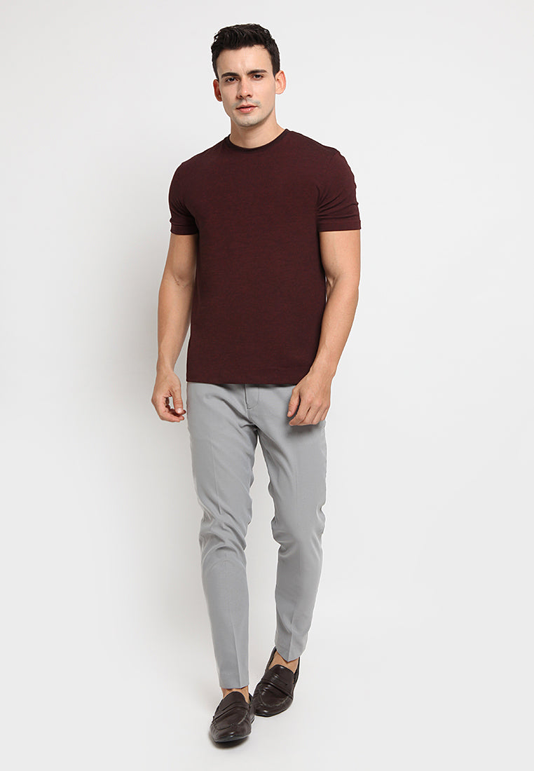 short sleeve pinstripe tee