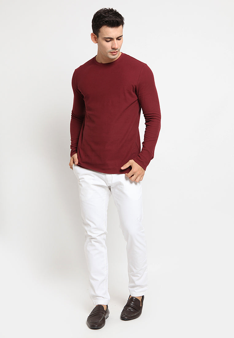 long sleeve basic t-shirt