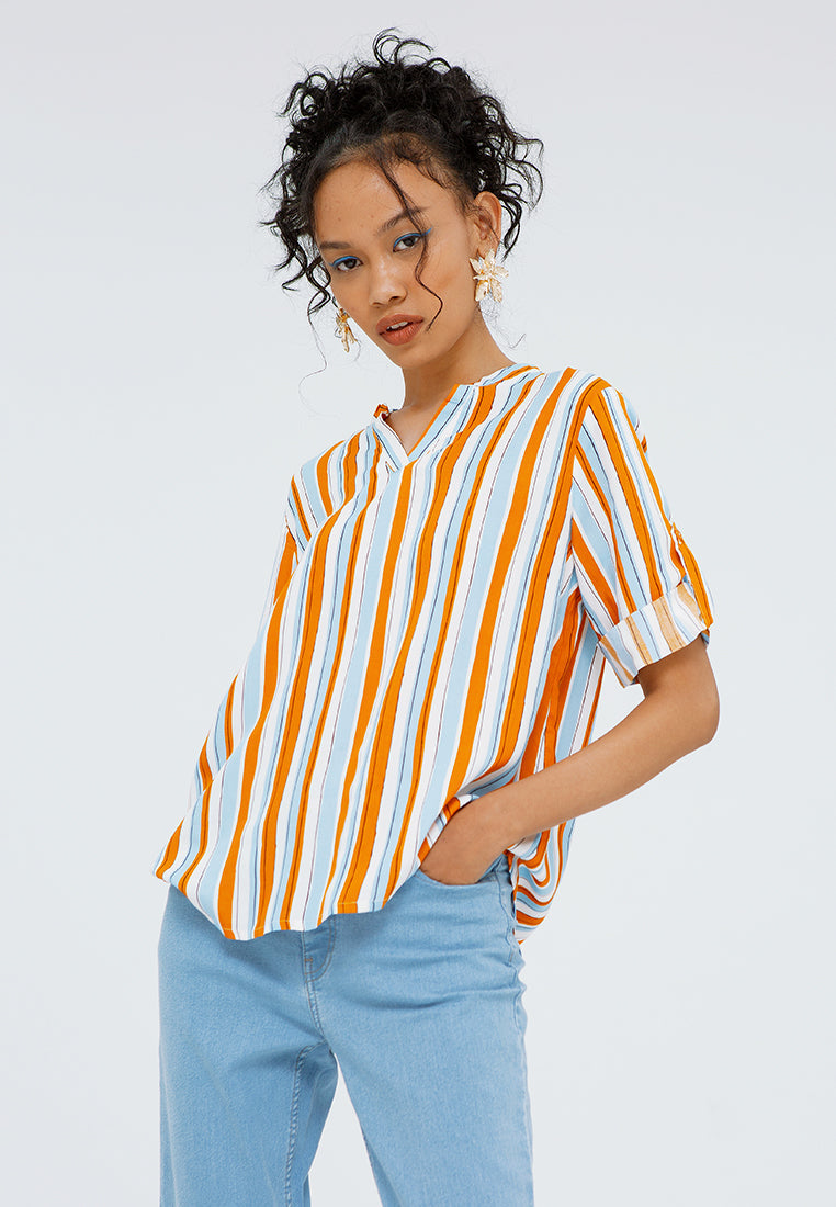 V-neck Blouse