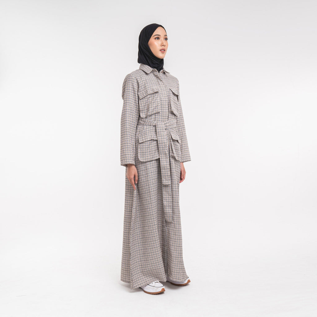 Cargo Dress Brown