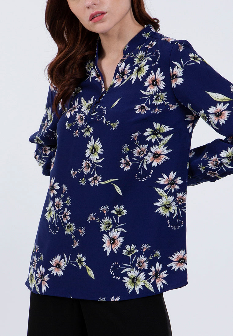 Long sleeves blouse