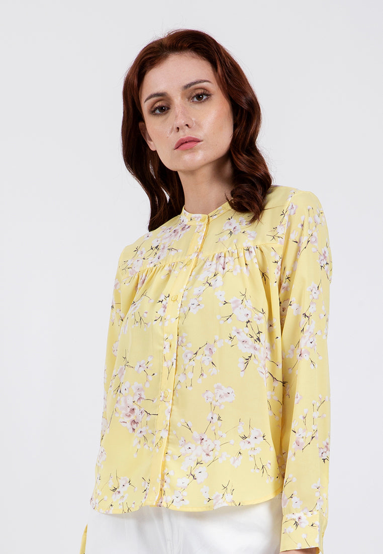 Long sleeves blouse