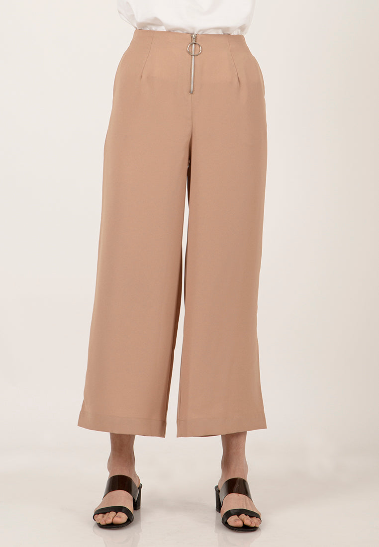 Palazzo Zipper Pants