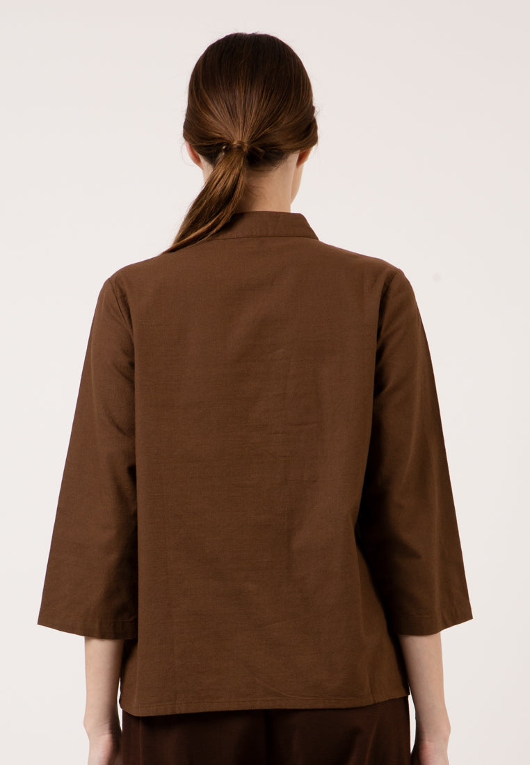 High Collar Blouse