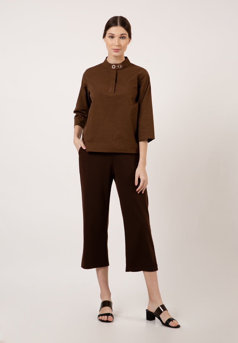 High Collar Blouse