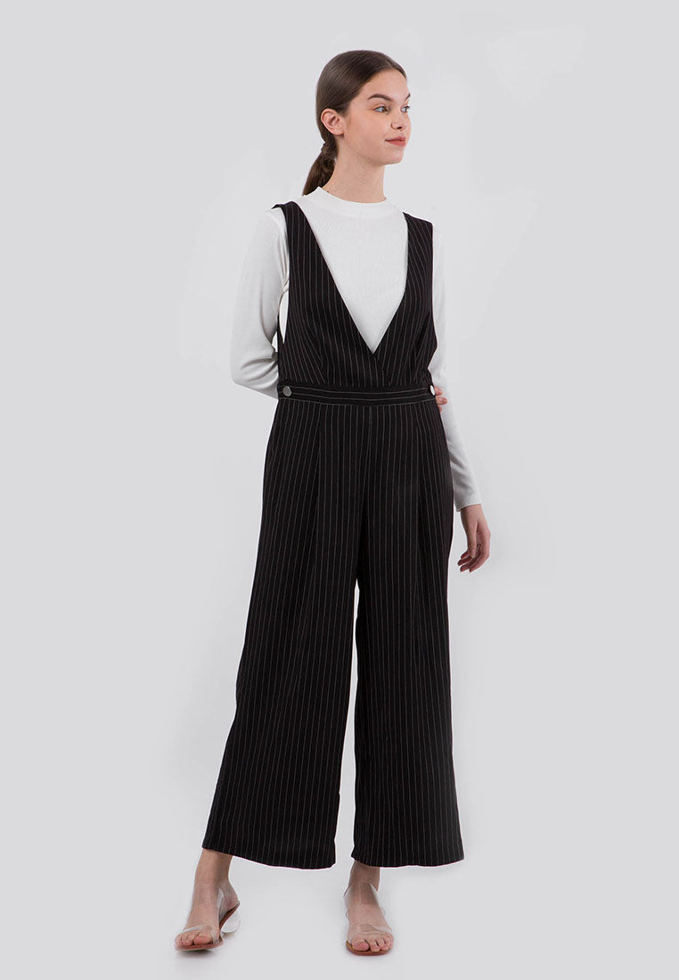 Striped Jumpsuit