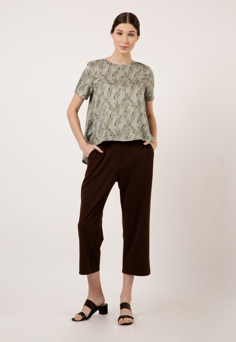 Hi Low Hem Flare Blouse